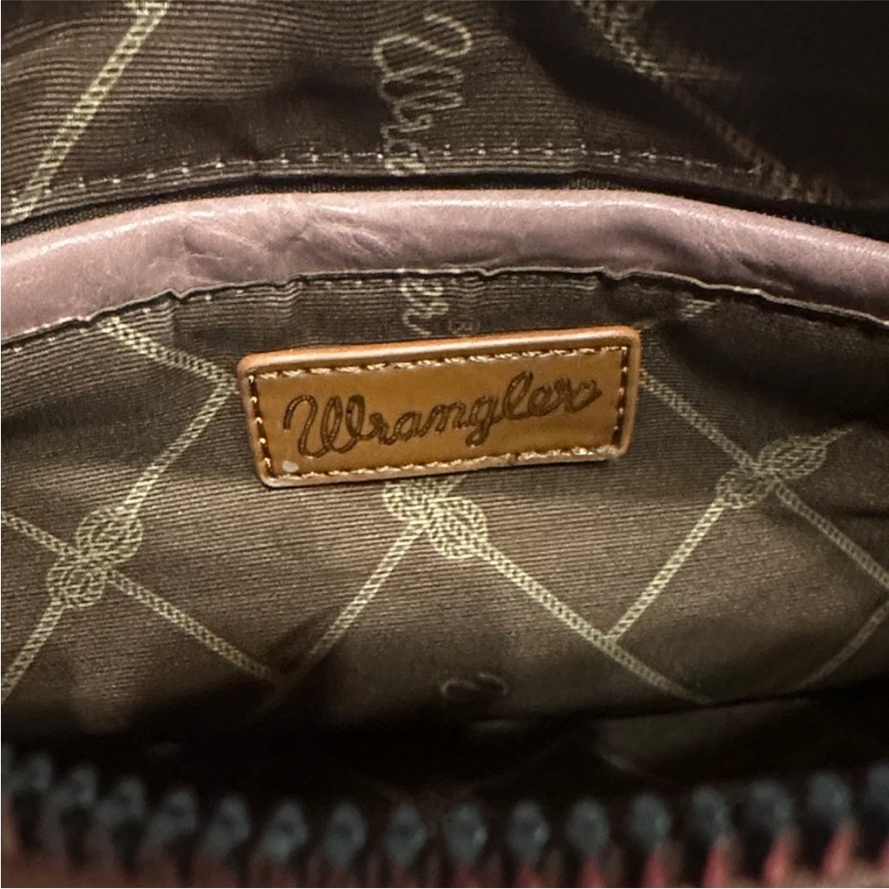 Wrangler Pink and Red Crossbody Bag - Picture 6 of 8